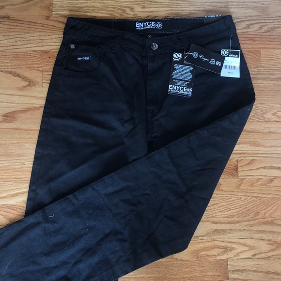 NWT ENYCE MAN DENIM JIANS BLACK - Picture 2 of 8